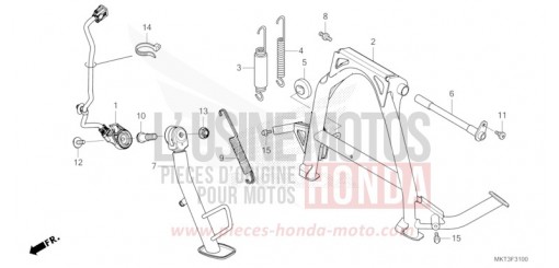 BEQUILLE ADV750P de 2023